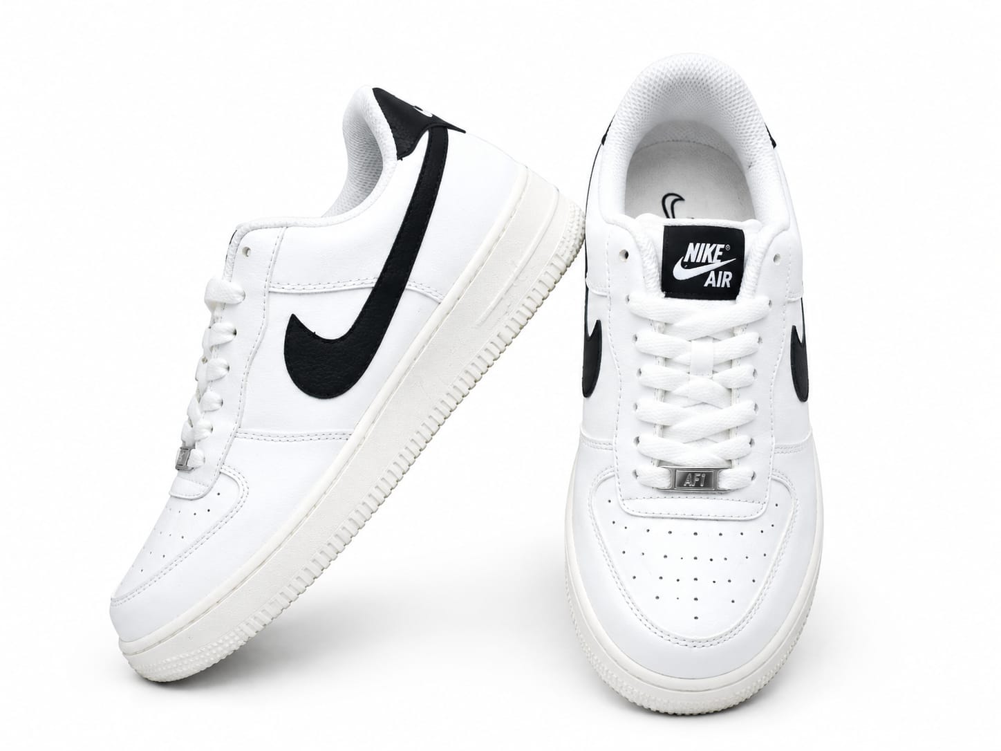 Air Force Style Black & White Sneakers